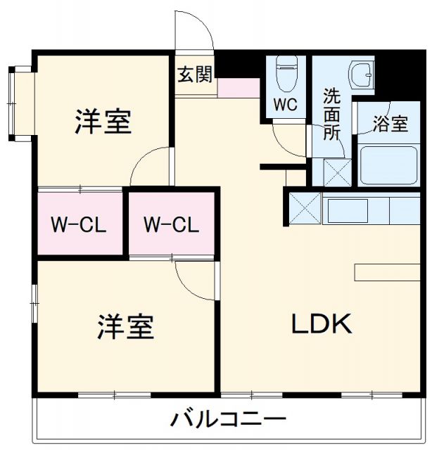 アーバンポイント高崎の間取り