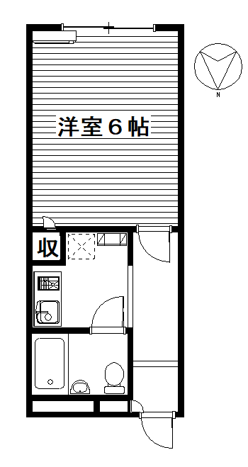 ドリーミーロード玉村Bの間取り