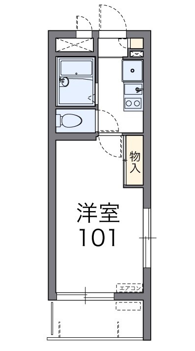 ヒルサイド松尾IIの間取り