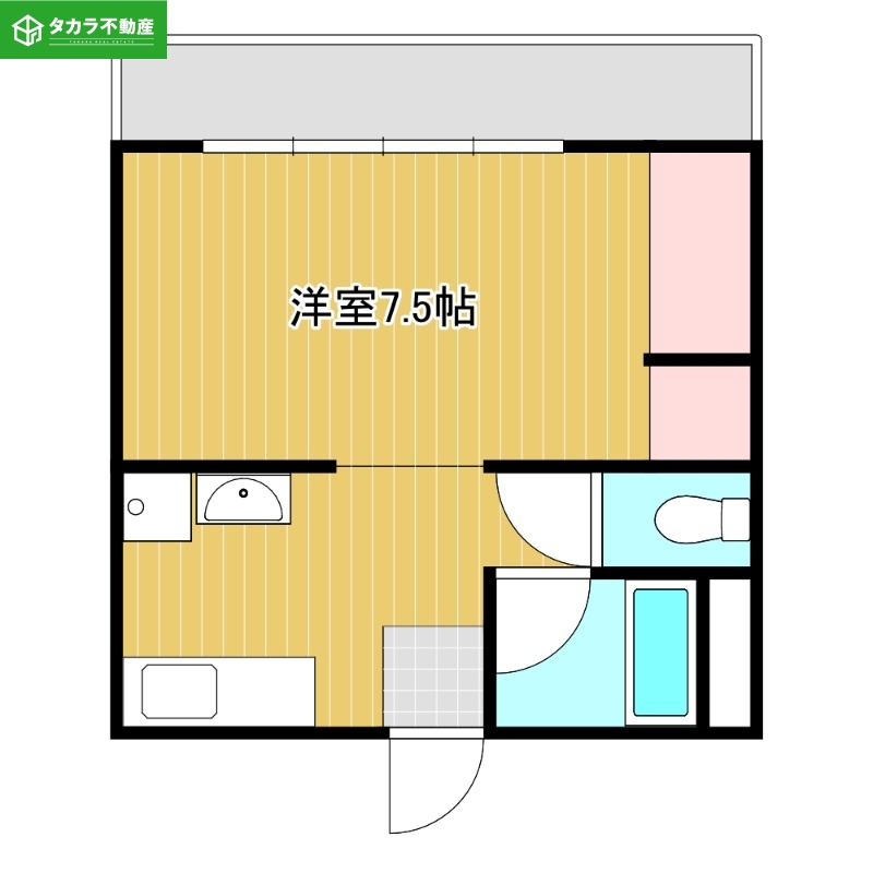 メゾンデツルの間取り