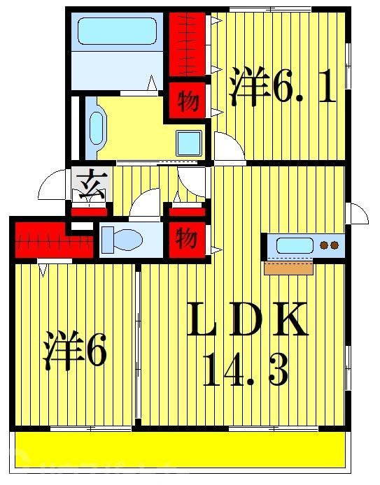 ステラ ルーチェの間取り