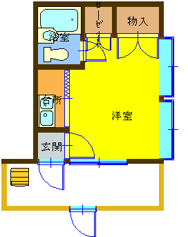 細川ハイツの間取り