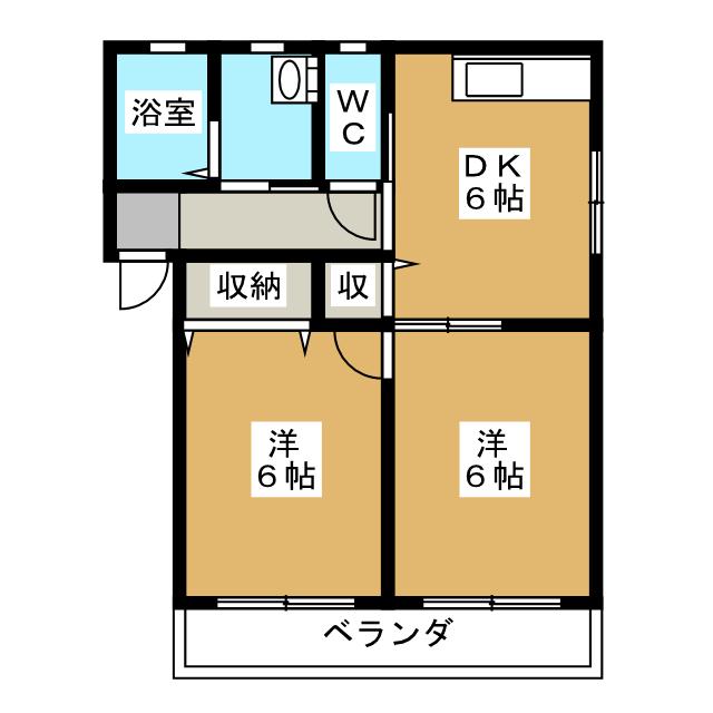 ボナール門屋の間取り