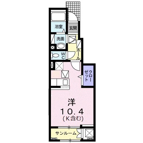 カーサマローネIの間取り