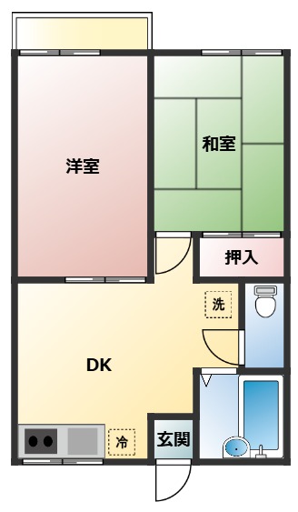 ステイブルホリエの間取り