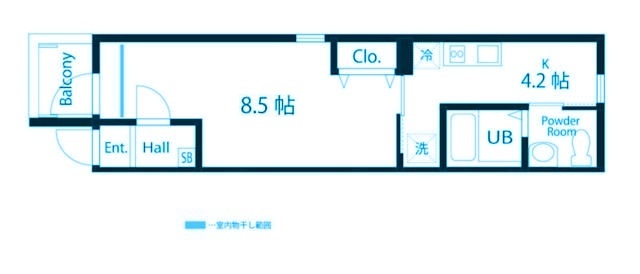 【川崎市幸区北加瀬のアパートの間取り】