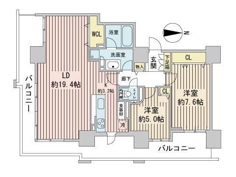 ブランズタワー札幌の間取り