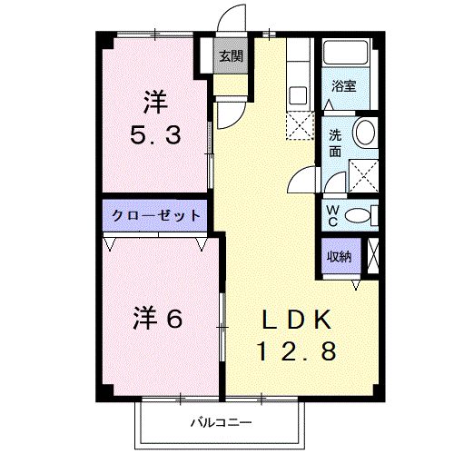 ダイトウタウンの間取り