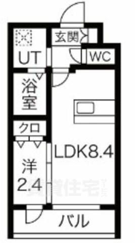 【MJC京都西大路1の間取り】