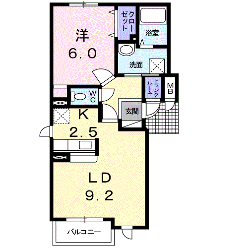 ファーストレジデンスの間取り