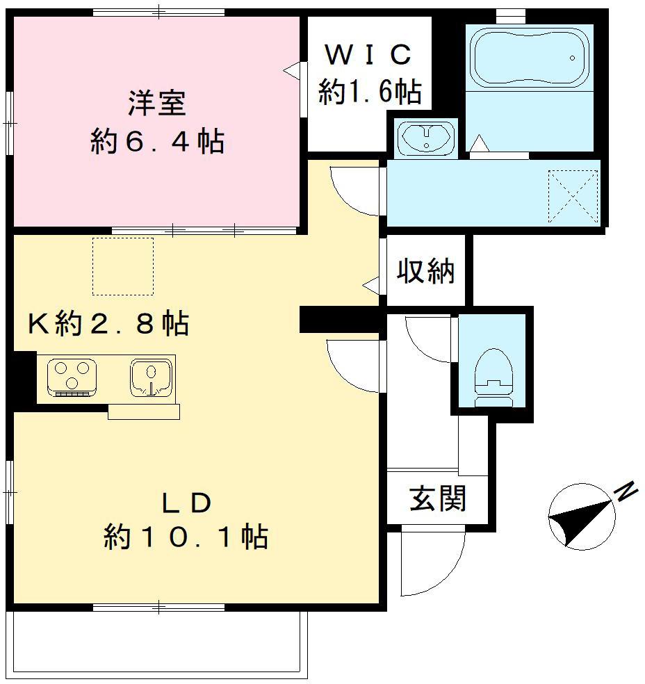 ボードバレーの間取り