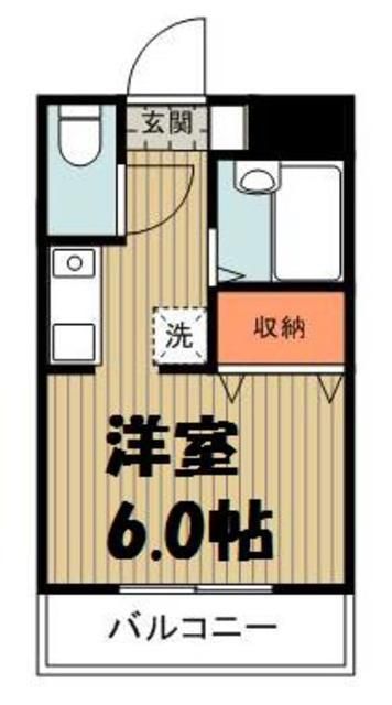 春日部市備後西のマンションの間取り