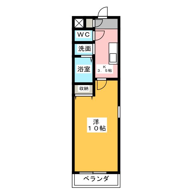 マメゾン２４の間取り