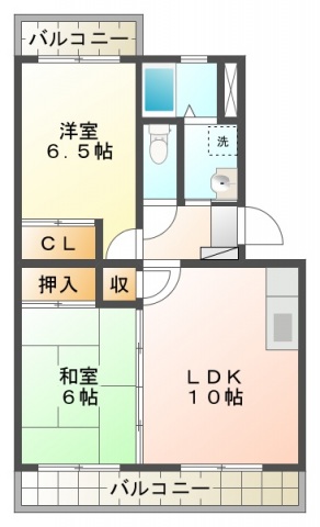 フローラの間取り