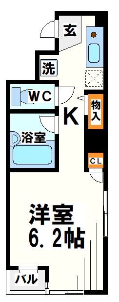 エリーゼ吉野ビル 　当社管理物件の間取り