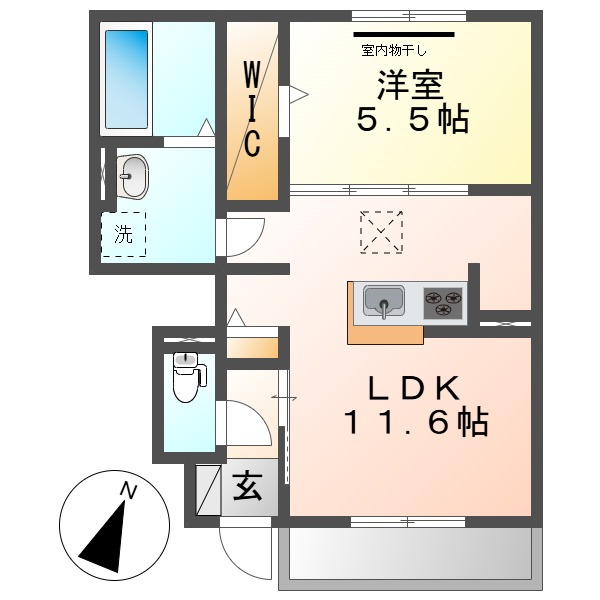 フソラの間取り