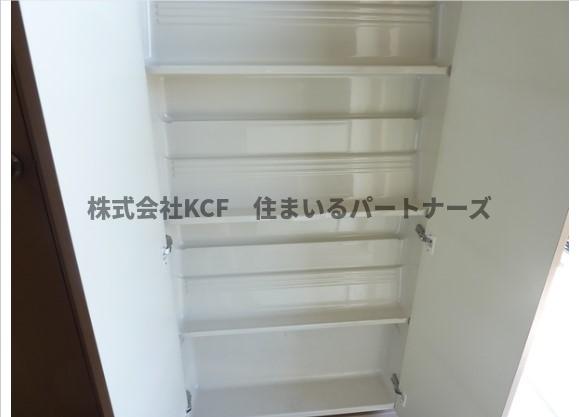 収納　収納があります