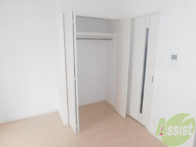 収納　広いクローゼットです