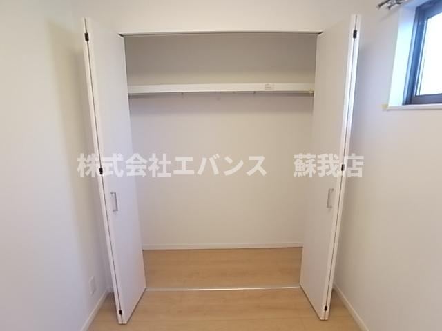 収納　十分な収納スペースがあります