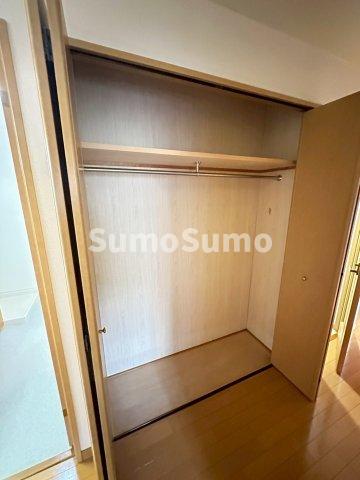 収納　たっぷりとした収納スペースです