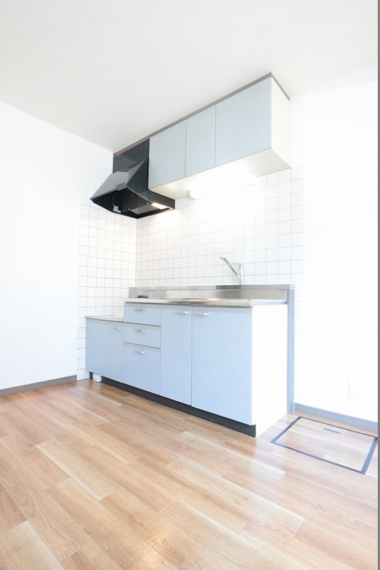 キッチン　ガスコンロ設置可能です。