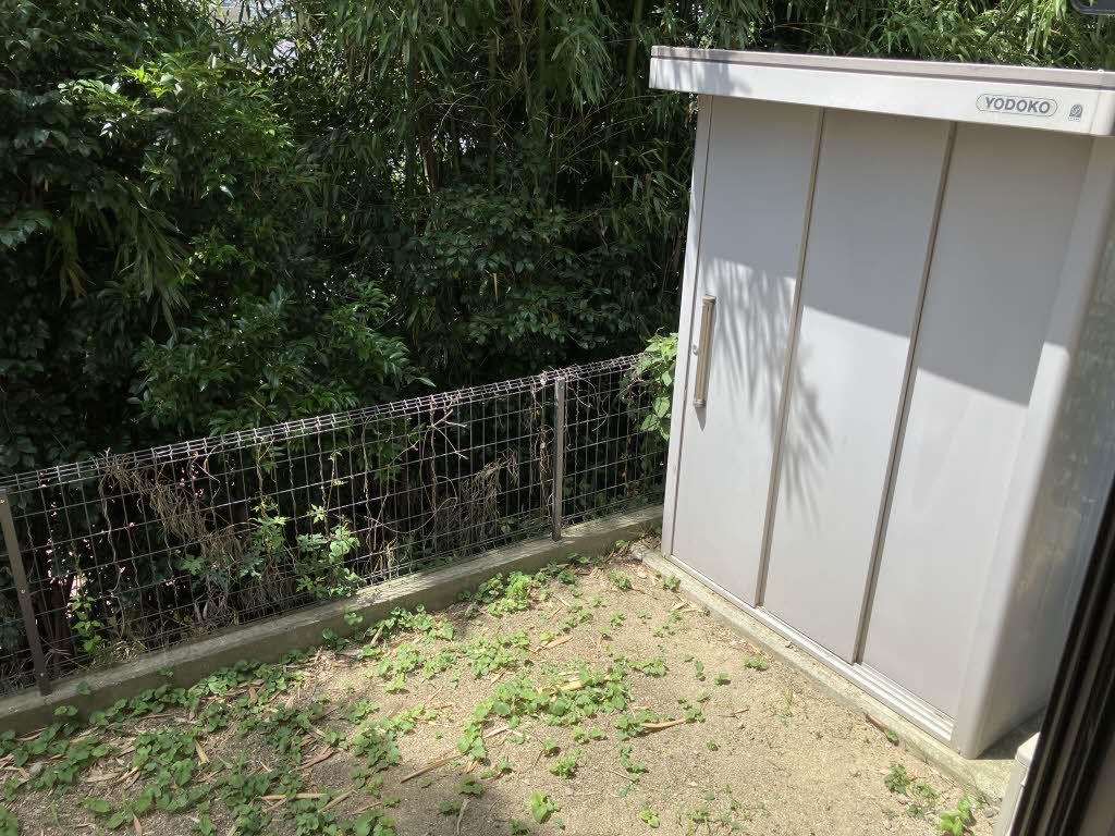 庭　専用庭・物置付！