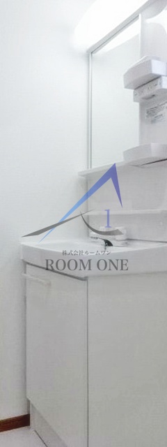 洗面設備　洗面台です。