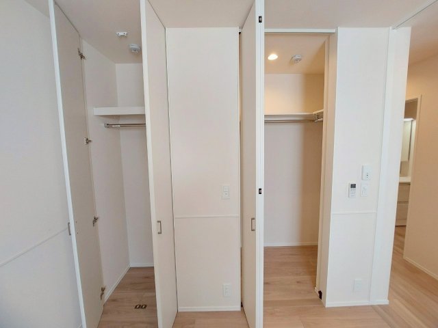 収納　大きなスペースがあり、収納には困りません