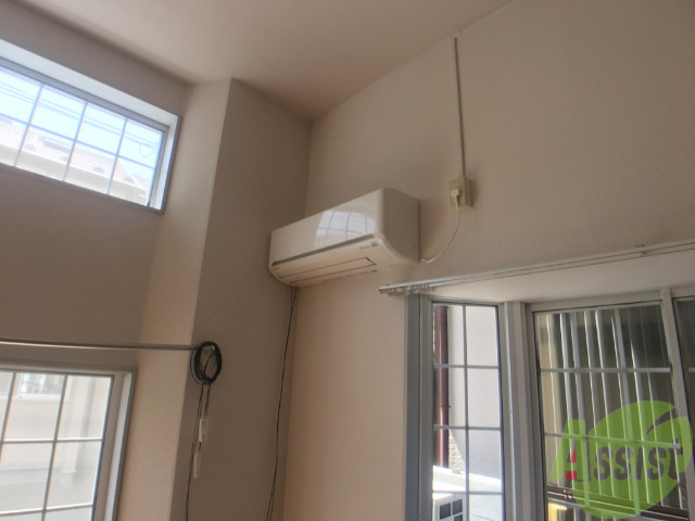 その他設備　エアコンがあれば年中快適に暮らせますね。