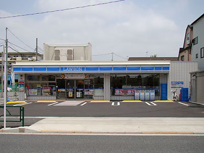 コンビニ　ローソン 舟渡二丁目店（コンビニ）まで421m