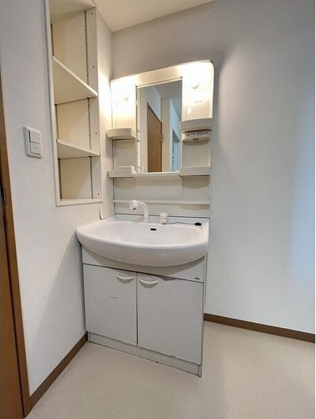 洗面設備　シャワードレッサー付きです！