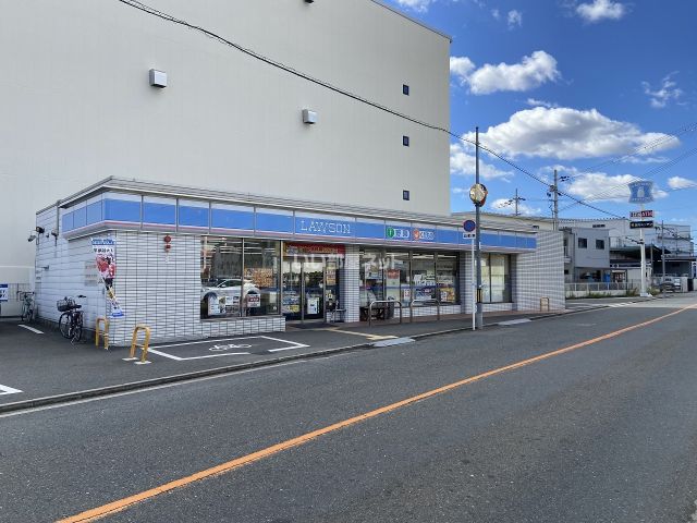 コンビニ　ローソン　東大阪箕輪２丁目店　様（コンビニ）まで53m