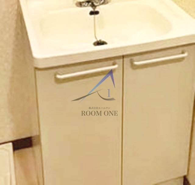 洗面設備　洗面台です。