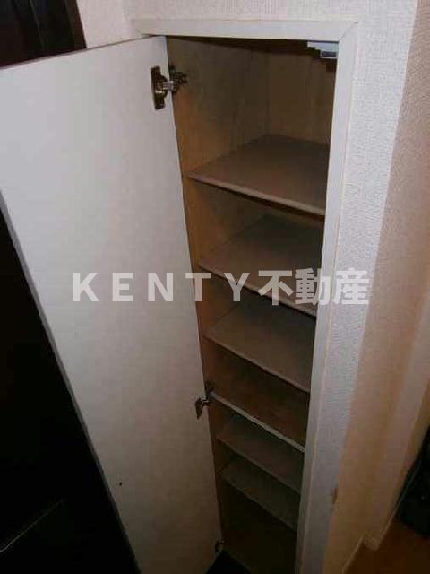 収納　収納のためのスペースです