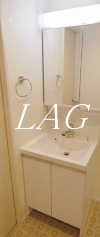 洗面設備　洗面台です。