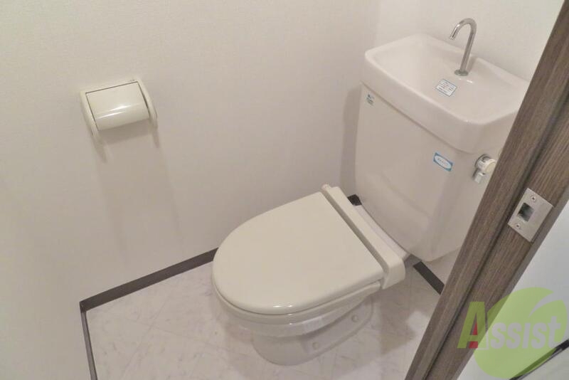 トイレ　トイレは清潔感があって使いやすそうです。