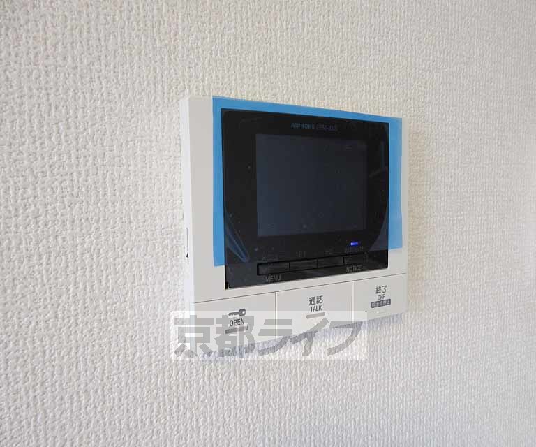 セキュリティ　モニター付きで安心・