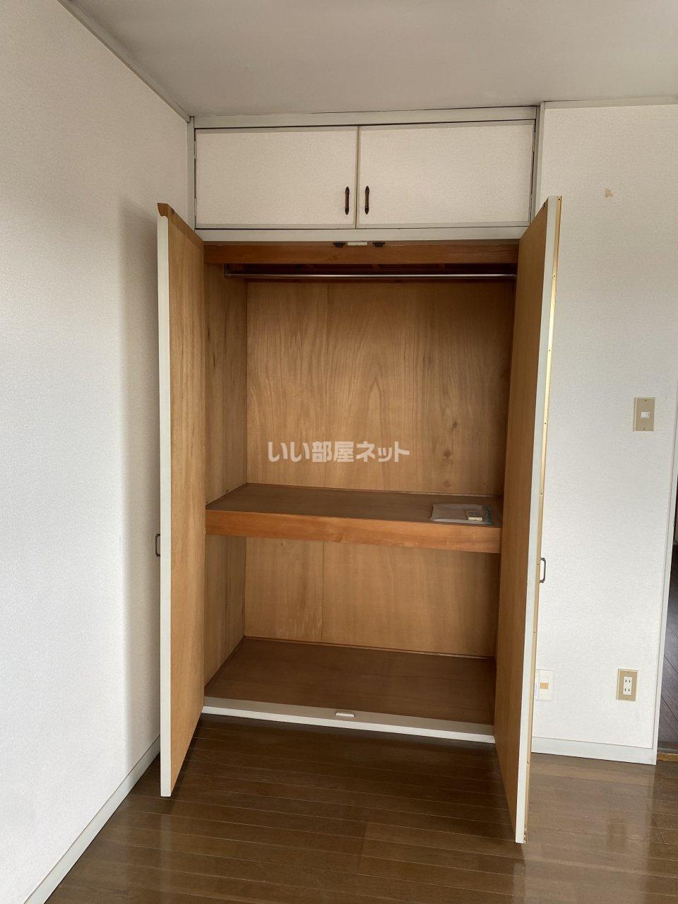 収納　十分な収納スペースがあります