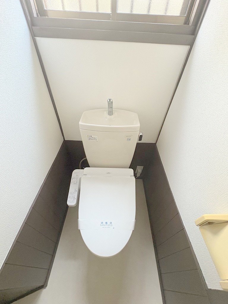 南海本線 浜寺公園駅 徒歩7分 2階建 築67年のトイレ写真
