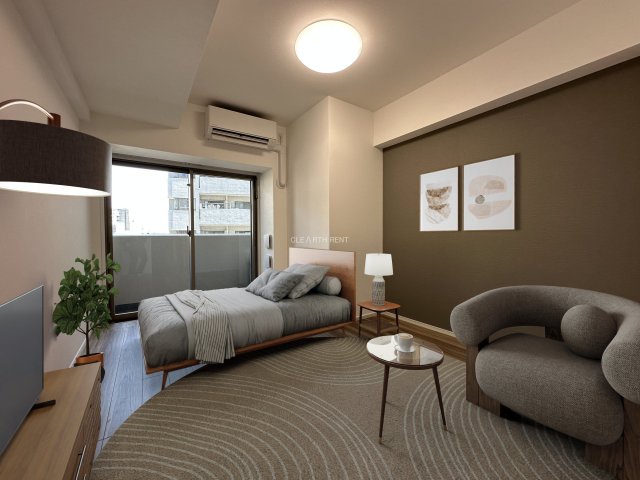 居室・リビング　【モデルルーム】同タイプ別住戸写真となります。現況と異なる場
