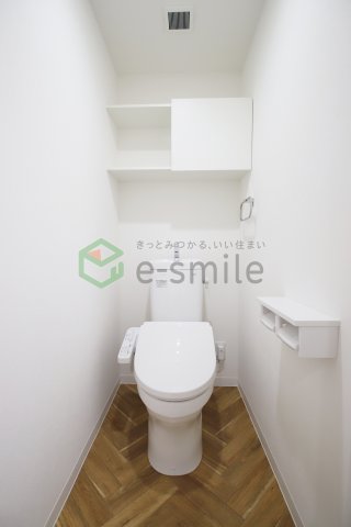トイレ　ゆったりとした空間のトイレです