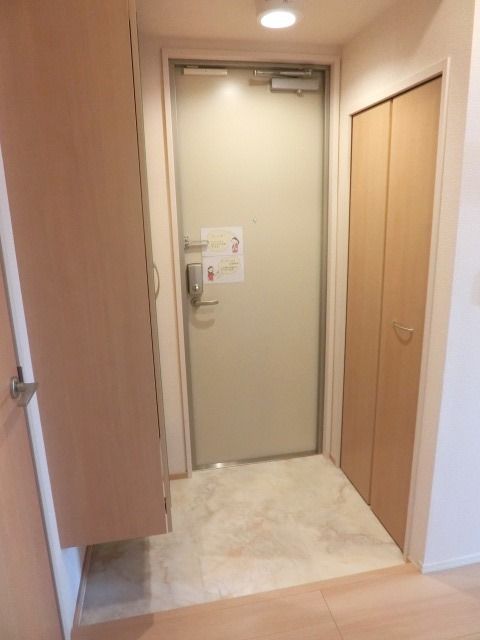 玄関　風通しの良い玄関です