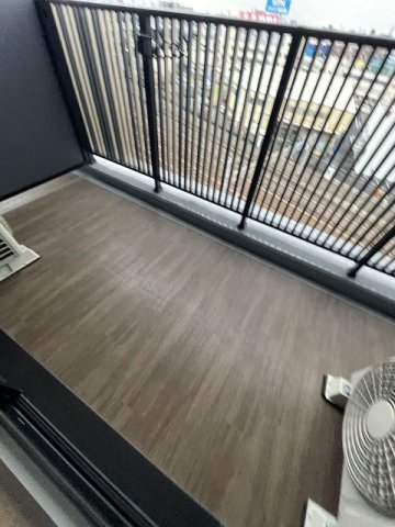 バルコニー　落ち着いた時間を過ごせるバルコニーです