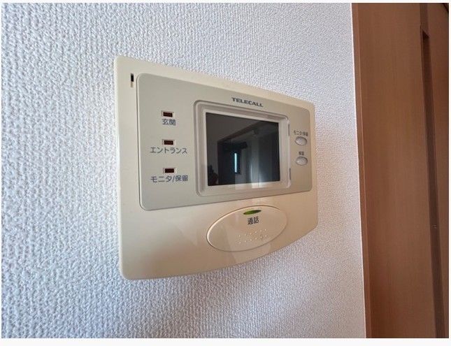 セキュリティ　モニター付きインターホン