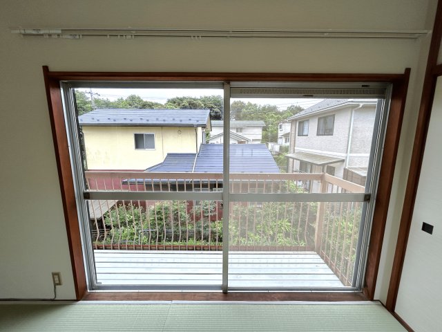 バルコニー　広々としたバルコニーです