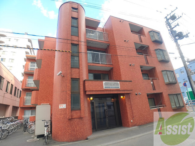 建物外観　札幌市中央区南２条西「プレサント南２西１９」