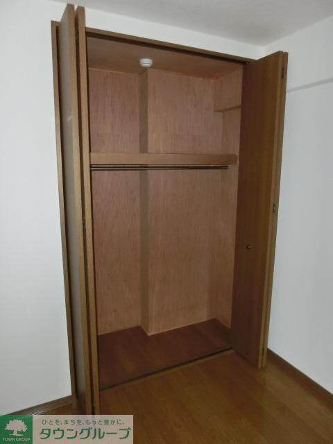 収納　クローゼット付きです
