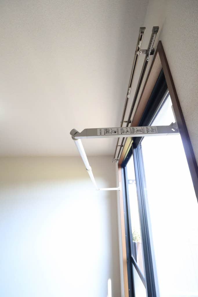 その他設備　室内物干し