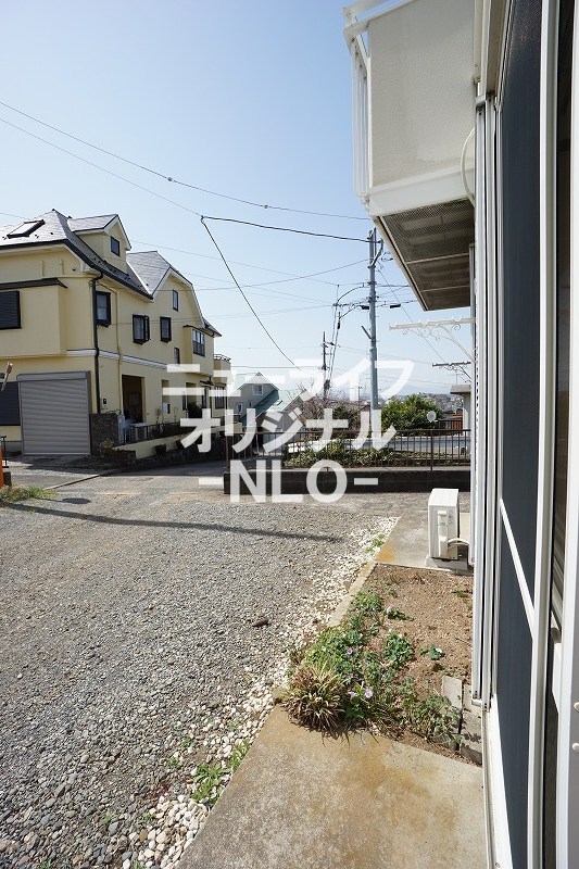 バルコニー　南向きで日当たり良好☆お洗濯物もよく乾きます☆