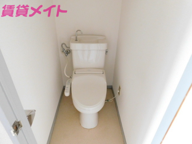 トイレ　同タイプ部屋写真です。